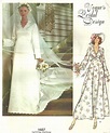 Vogue 1487 / Bridal Design Vintage Sewing Pattern / Wedding | Etsy ...