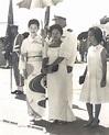 Crown Princess Michiko with First Lady Eva Macapagal. | Flickr