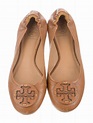 Tory Burch Reva Leather Flats - Shoes - WTO232059 | The RealReal