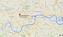 Where is Kensington Palace on map London