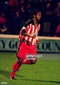 Kwame Ampadu of Exeter City in action during the Nationwide League ...