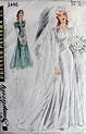 Related image | Vintage wedding dress pattern, Bridal dress patterns ...