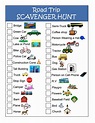 Printable Road Trip Games