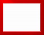 Red Border Frame Png Free Download - Red Square Frame Png - Free ...