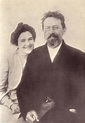 Anton Chekhov and his wife Olga Knipper, 1901. (With images) | Best ...
