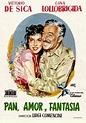 an old movie poster for the film pan amor y fantassa
