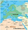 Vatican Map / Geography of Vatican / Map of Vatican - Worldatlas.com