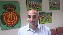 Chapi Ferrer presentado como entrenador del Real Mallorca - YouTube