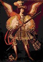 Arcángel Arcabucero,siglo XVIII d.C., 114 x 82 cm. - International ...