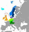 Classification Of The Germanic Languages Spoken In Europe