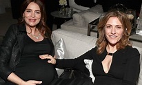 Saffron Burrows welcomes daughter Daisy with wife Alison | Daily Mail ...