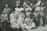 Family of Saxe Coburg and Gotha. Princess Beatrice, Princess Caroline ...