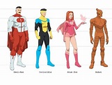 INVENCIBLE: ¡Imágenes de los personajes de la serie animada de Amazon ...