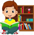 Ilustración de vector de niño leyendo un libro in 2020 | School board ...