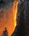 Horse Tail waterfall becomes firefall in Yosemite National Park ...