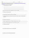 Wacky History of Cell Theory Worksheet Answer Key | Exercises Cell ...