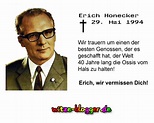 Nachruf für Honecker 😀