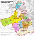 Die Stadtteile Ludwigshafens