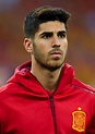 MADRID, SPAIN - SEPTEMBER 02: Marco Asensio of Spain looks on prior to ...