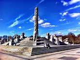 Wandering the Vigeland Sculpture Park in Oslo, Norway