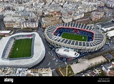 Vista aérea de Le Parc des Princes, estadio de futbol Paris Saint ...