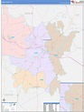 Lenoir County, NC Wall Map Color Cast Style by MarketMAPS - MapSales