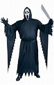 Scary movie SCREAM robe costume with GHOST FACE mask - Horror