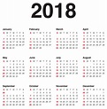 Sintético 90+ Foto Imagenes De Calendarios 2018 Para Imprimir Lleno