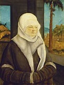 Retrato de una mujer de la familia Reuss - Huber, Wolf. Museo Nacional ...
