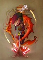 Ninja dragon by AlexLandish on DeviantArt