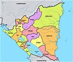 Mapa de Nicaragua - datos interesantes e información sobre el país