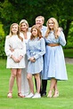 The Royal Family of the Netherlands Pose for Official Summer Photo Call ...