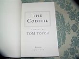 TOM TOPOR The Codcil 1st ARC | Country Squire Books