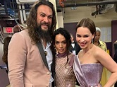 Game of Thrones: Jason Momoa y Emilia Clarke from 11 reuniones que ...