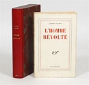 L’Homme Révolté The Rebel | ALBERT CAMUS | First edition