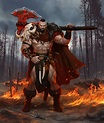 ArtStation - Bloodstone - Vhrak the Barbarian, David Kegg | Fantasy ...