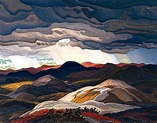 Snow Clouds, 1938. Franklin Carmichael | Group of seven art, Group of ...