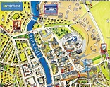 Mapas de Inverness - Escócia | MapasBlog