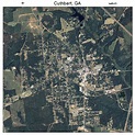 Aerial Photography Map of Cuthbert, GA Georgia
