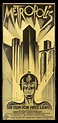 Metropolis poster, Art deco posters, Movie poster art