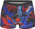Spiderman - Calzoncillos tipo bóxer para hombre que absorbe la humedad ...