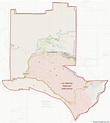 Map of Los Alamos County, New Mexico