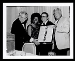 Black & white photograph of Marco Rizo at an award ceremony | National ...