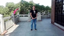 形意鞭杆扯旗的动作练习和妙用浅析 - YouTube