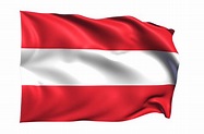 Áustria acenando bandeira fundo transparente realista 15309562 PNG