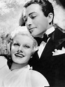 Jean Harlow y Robert Taylor para “Jugando a la Misma Carta” (Personal ...