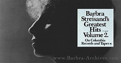Barbra Archives | Barbra Streisand's Greatest Hits Volume 2 (1978 album)