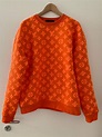 Louis Vuitton Lv Orange Monogram Sweater Pre Fall 19 | Grailed