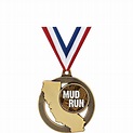 Mud Run Trophies - Mud Run Medals - Mud Run Plaques and Awards