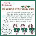 Free Printable Legend Of The Candy Cane Printable - Printable Templates ...